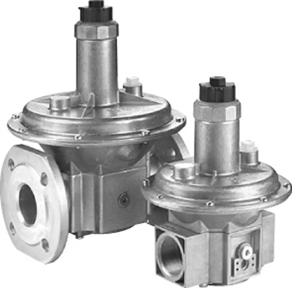 Gasdruckregler von Bosch mit einem kompakten Design und mehreren Anschlussmöglichkeiten, geeignet für den Einsatz mit Flüssiggas.